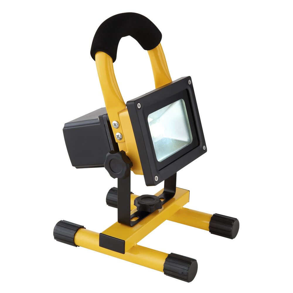 Globo Tuinspot LED Geel, Zwart, 1-licht main product photo