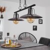 Weissport Hanglamp Zwart, 2-lichts