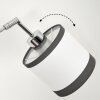 Lohobe Staande lamp Chroom, Zwart, 3-lichts