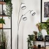 Lohobe Staande lamp Chroom, Zwart, 3-lichts