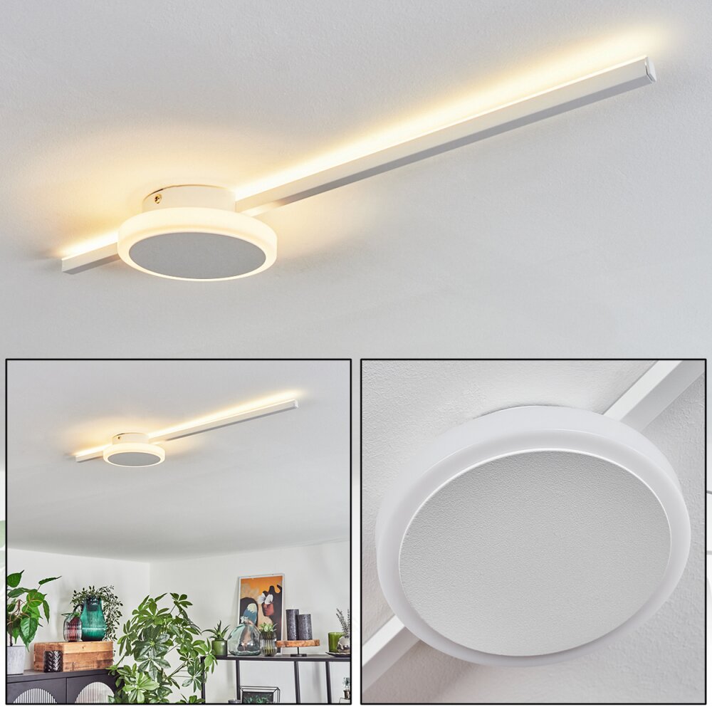 Amdal Plafondlamp LED Wit, 2-lichts main product photo