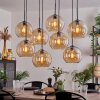 Koyoto Hanger - Glas Amber, 8-lichts