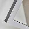 Cascade Muurlamp LED Bruin, houtlook, Zwart, 1-licht