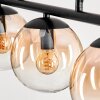 Gastor Hanger - Glas Amber, Duidelijk, 3-lichts