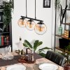 Gastor Hanger - Glas Amber, Duidelijk, 3-lichts