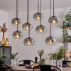 Apedo Hanger - Glas Duidelijk, Rookkleurig, 8-lichts