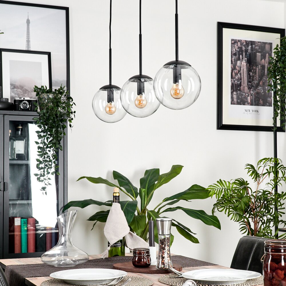 Gastor Hanger - Glas Duidelijk, 3-lichts