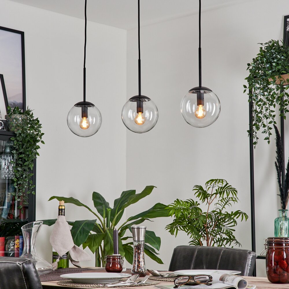 Gastor Hanger - Glas Duidelijk, 3-lichts