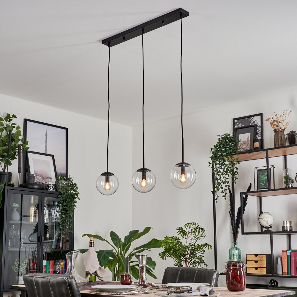 Gastor Hanger - Glas Duidelijk, 3-lichts