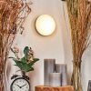 Hutton Muurlamp LED Nikkel mat, 1-licht