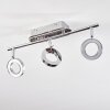 Altamahaw Plafondlamp LED Zilver, 3-lichts