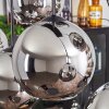 Koyoto Hanger - Glas Chroom, Rookkleurig, 6-lichts