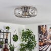 Wemude Plafondlamp Zilver, 1-licht