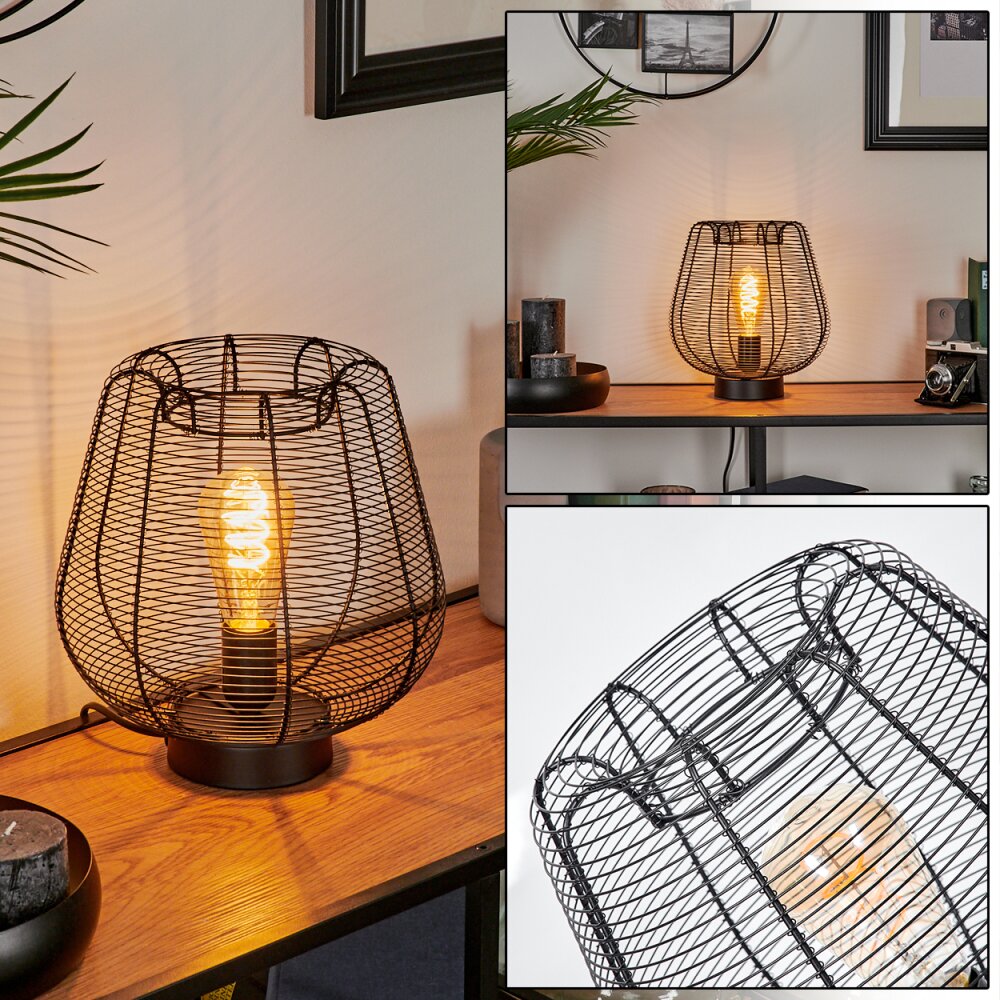 Oravi Tafellamp Zwart, 1-licht main product photo