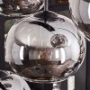 Apedo Hanger - Glas Rookkleurig, 6-lichts