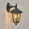 Loria Buiten muurverlichting Groen, Zwart, 1-licht