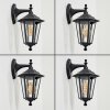 Loria Buiten muurverlichting Zwart, 1-licht