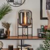Manzano Tafellamp Zwart, 1-licht