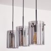 Parane Hanger - Glas Rookkleurig, 3-lichts Parane Hanger - Glas Rookkleurig, 3-lichts
