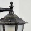 Loria Buiten muurverlichting Grijs, Zwart, Zilver, 1-licht Loria Buiten muurverlichting Grijs, Zwart, Zilver, 1-licht