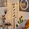 Alvarim Staande lamp LED Natuurlijke kleuren, Zwart, 1-licht