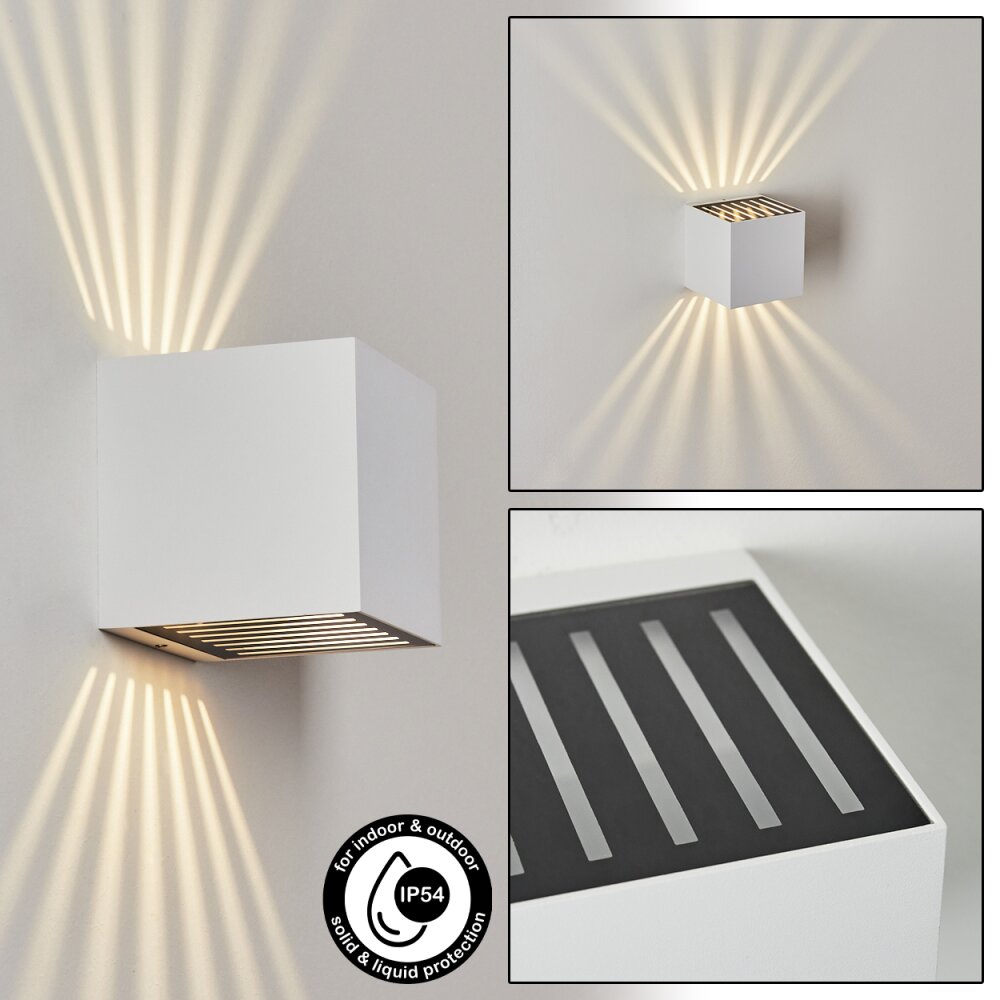 Barrero Buiten muurverlichting LED Wit, 1-licht main product photo