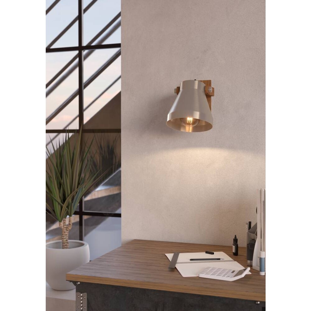 Eglo CAWTON Muurlamp Natuurlijke kleuren, 1-licht main product photo
