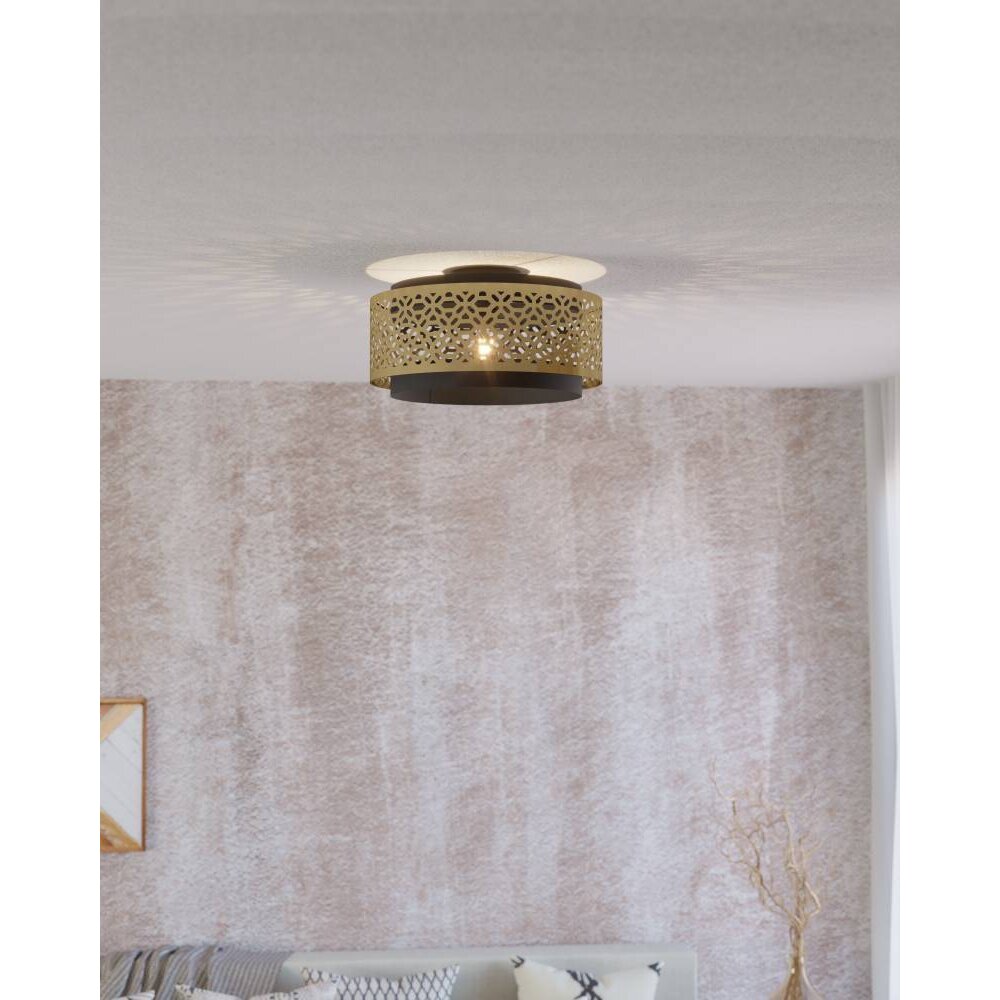 Eglo SANDBACH Plafondlamp Zwart, 1-licht main product photo