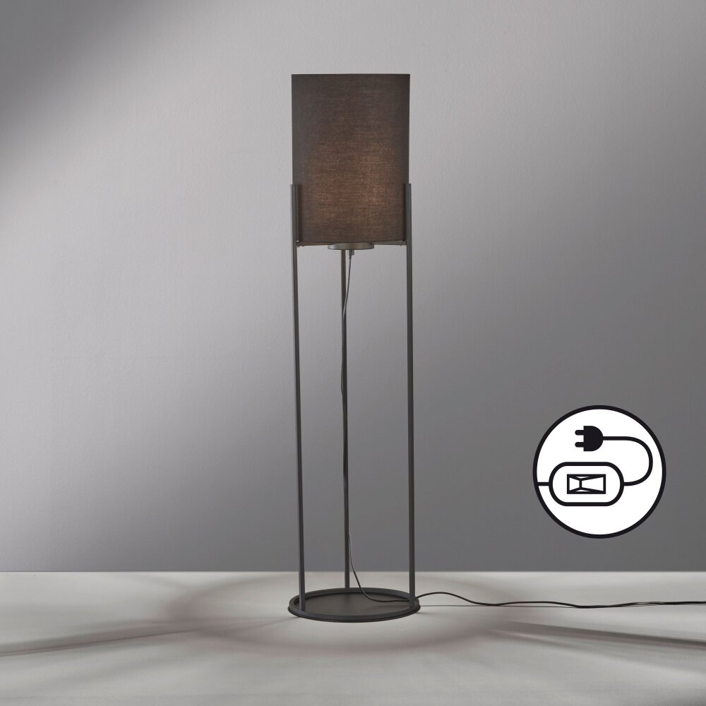 Fischer & Honsel Spenzer Staande lamp Zwart, 1-licht main product photo