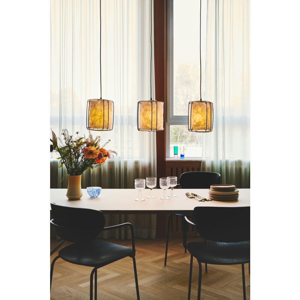 Nordlux CARDINE Hanglamp Zwart, 3-lichts main product photo