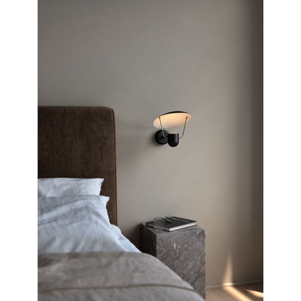 Design For The People by Nordlux FABIOLA Muurlamp Zwart, 1-licht main product photo