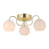 Nordlux FRANCA Plafondlamp Messing, 3-lichts