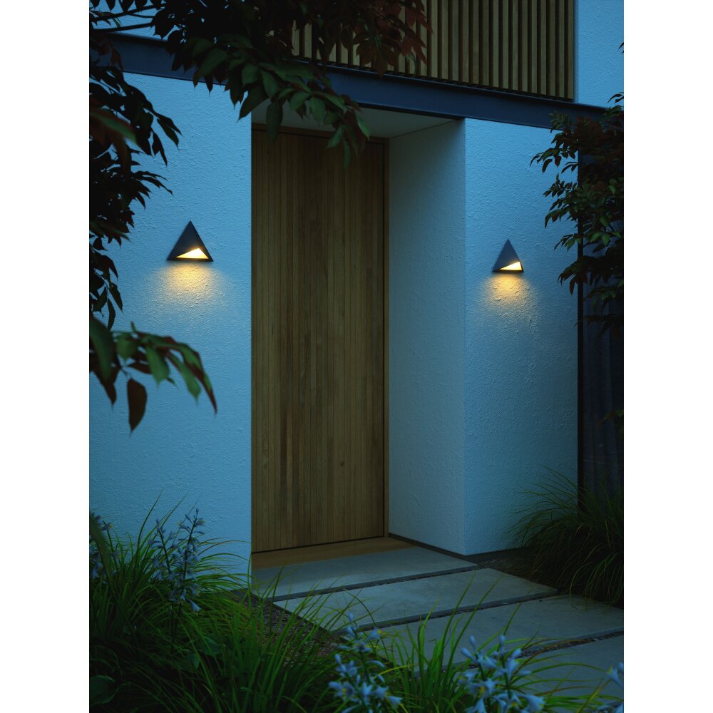 Nordlux KONIT Buiten muurverlichting Zwart, 1-licht main product photo