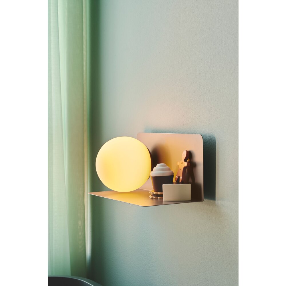 Nordlux LILIBETH Muurlamp Bruin, 1-licht
