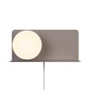 Nordlux LILIBETH Muurlamp Bruin, 1-licht