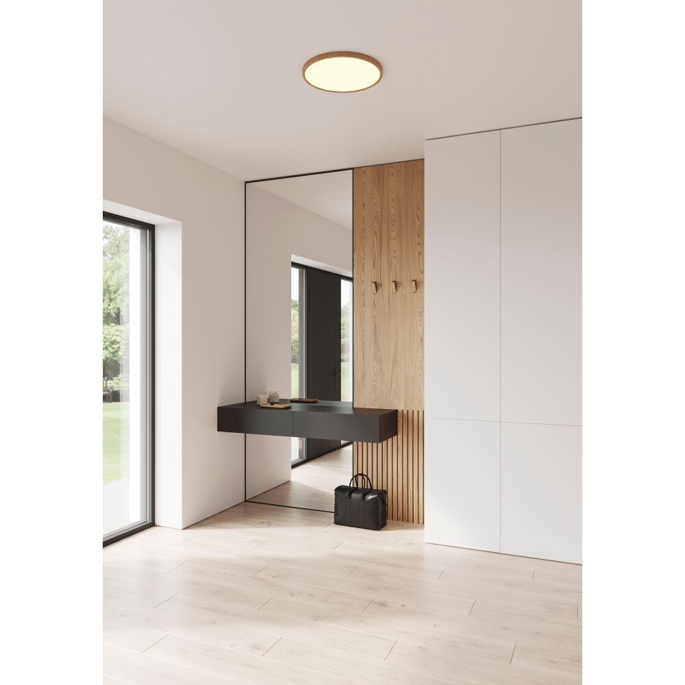 Nordlux OJA Plafondpaneel LED houtlook, 1-licht main product photo