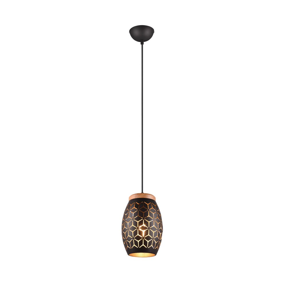 Reality BIDAR Hanglamp Goud, Natuurlijke kleuren, Zwart, 1-licht main product photo