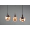 Trio Lumina Hanglamp Zwart, 3-lichts