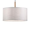 JUST LIGHT GERDA SOFIE Hanglamp Natuurlijke kleuren, Zwart, 1-licht