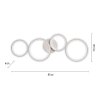 Paul Neuhaus KIRINGE Plafondlamp LED Wit, 1-licht