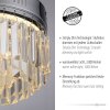 Paul Neuhaus KRISTA Plafondlamp LED Chroom, 1-licht