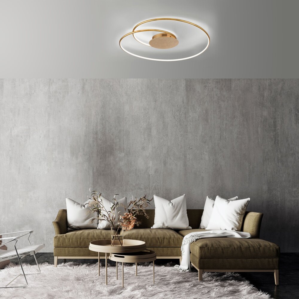 Paul Neuhaus NASTRO Plafondlamp LED Goud, 1-licht main product photo