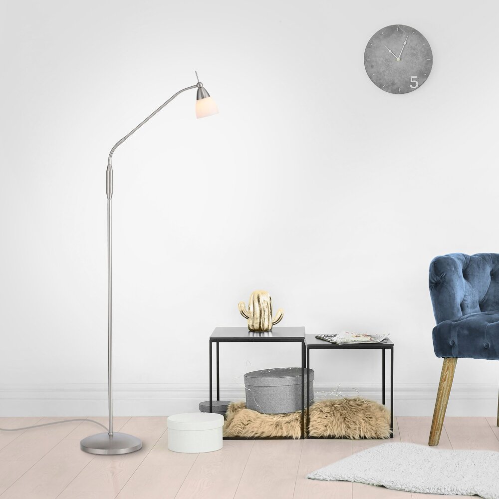 Paul Neuhaus PINO Staande lamp LED Zilver, 1-licht main product photo