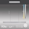 Paul Neuhaus PURE E-MOTION Hanglamp LED Zilver, 1-licht, Afstandsbediening