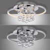 Paul Neuhaus ROTAZO Plafondlamp LED Zilver, 1-licht