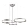 Paul Neuhaus SCULLI Hanglamp LED Zilver, 2-lichts