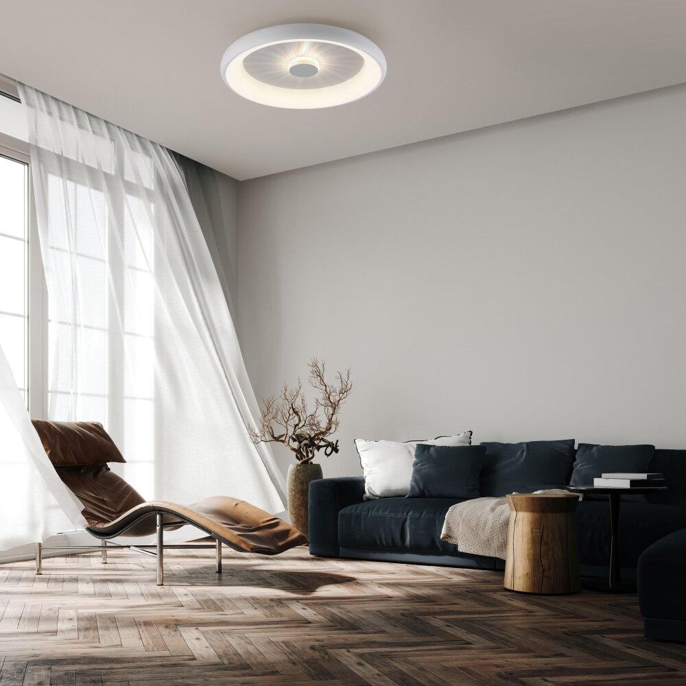 Leuchten-Direkt VERTIGO Plafondlamp LED Wit, 1-licht, Afstandsbediening main product photo