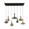 Karaf Hanglamp Antraciet, 7-lichts