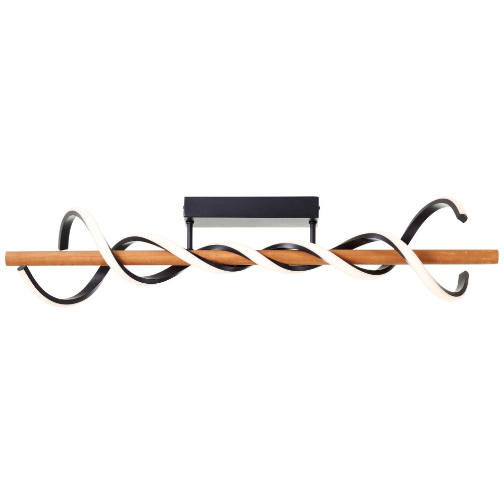 Brilliant Amalia Plafondlamp LED Zwart, 1-licht main product photo