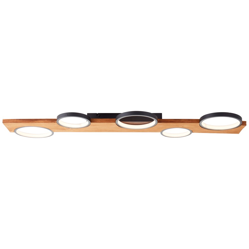 Brilliant Musti Plafondlamp LED Zwart, 1-licht main product photo